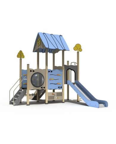 OC233 - Playground in legno inclusivo