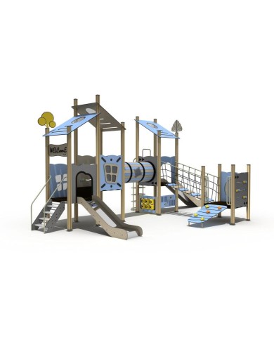 OC234 - Playground in legno inclusivo