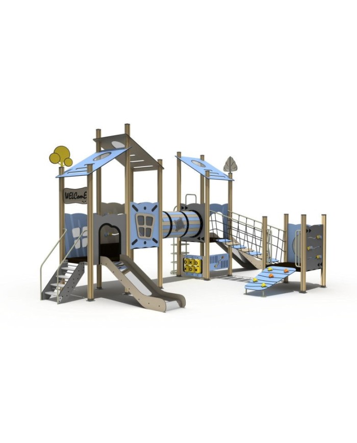 OC234 - Playground in legno inclusivo