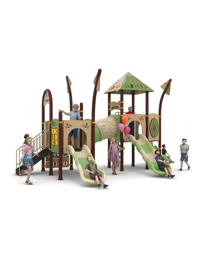 OC376 - Playground in legno inclusivo