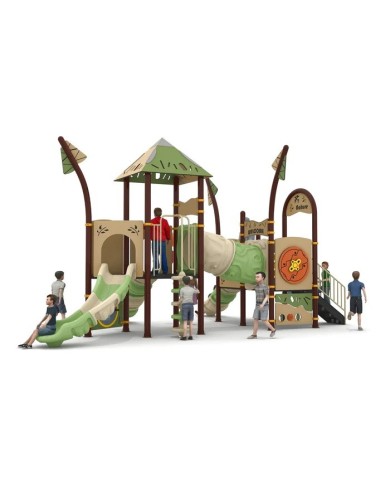 OC377 - Playground in legno inclusivo