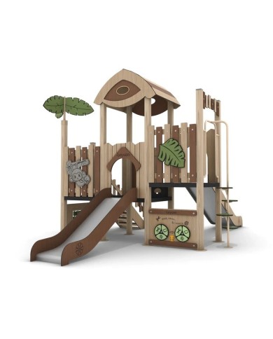 OC378 - Playground in legno inclusivo