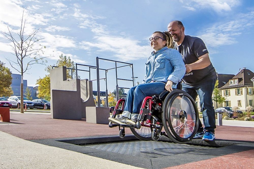 Trampolini accessibili