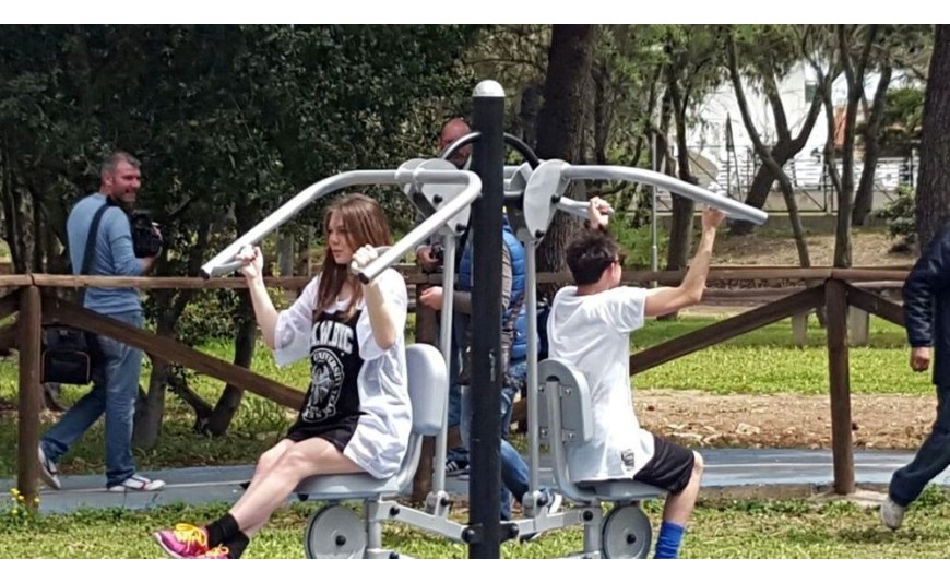 AREA GIOCHI E AREA FITNESS NEL QUARTIERE QUARTIERINO DI BARI