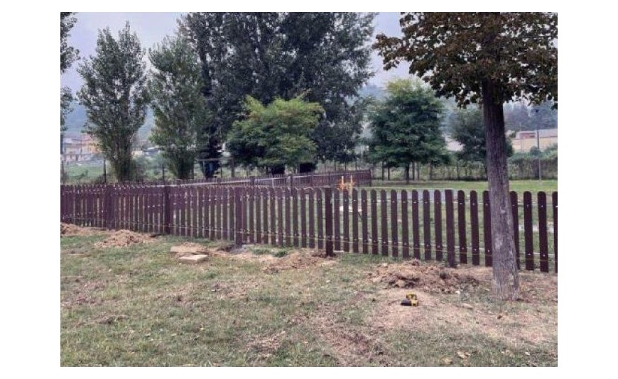 RECINZIONE AL PARCO BONCORE A CANELLI (AT)
