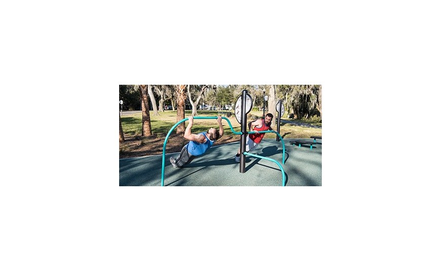 Area fitness: nuovo spazio per l'attività all'aperto