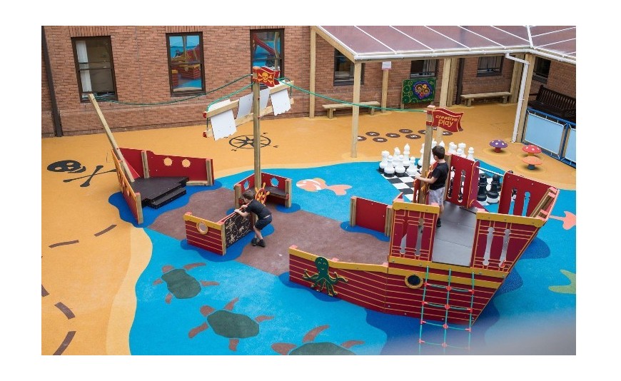 PLAYGROUND GALEONI PIRATA: FASCINO SENZA TEMPO 